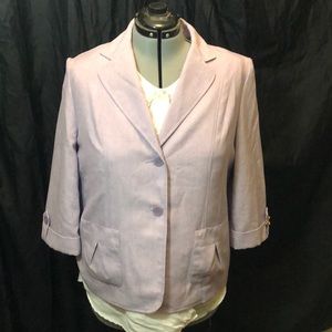 Spring Lilac Alfred Dunner purple blazer Easter